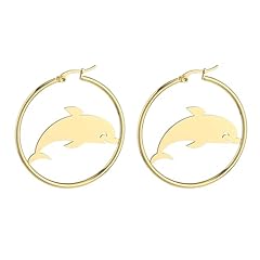 Gold hoop earrings for sale  Delivered anywhere in USA 
