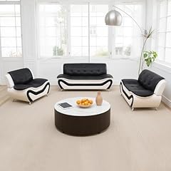 Leather sofa set for sale  Delivered anywhere in USA 
