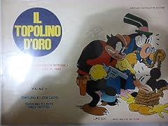 Topolino oro volume usato  Spedito ovunque in Italia 