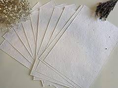 Plantable seed paper for sale  Delivered anywhere in UK
