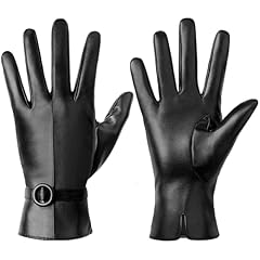 Leather gloves women for sale  Delivered anywhere in USA 