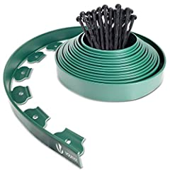 VOUNOT 10m Flexible Lawn Edging, Plastic Garden Edging for sale  Delivered anywhere in UK