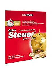 Quicksteuer deluxe 2022 gebraucht kaufen  Wird an jeden Ort in Deutschland