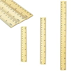 Wooden rulers flat for sale  Delivered anywhere in UK