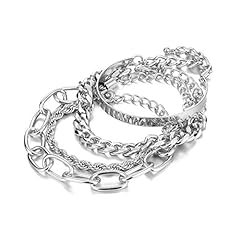 Ifkm silver bracelets for sale  Delivered anywhere in USA 