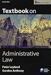 Textbook administrative law for sale  Delivered anywhere in UK