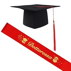 Cappello laurea fascia usato  Spedito ovunque in Italia 