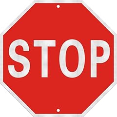 Stop sign inch for sale  Delivered anywhere in USA 