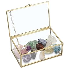 Goldene vintage glasbox gebraucht kaufen  Wird an jeden Ort in Deutschland