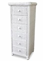 White wicker lingere for sale  Delivered anywhere in USA 