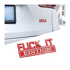 Fuck edition emblem for sale  Delivered anywhere in USA 