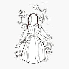 Corn husk doll for sale  Delivered anywhere in USA 