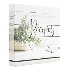 Recipe binder plastic for sale  Delivered anywhere in USA 