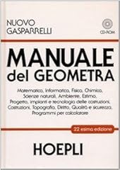 Manuale del geometra. usato  Spedito ovunque in Italia 