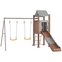 Qaba kids swing for sale  Delivered anywhere in USA 