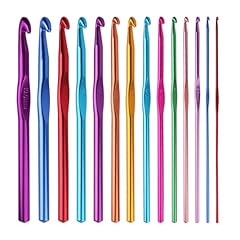14pcs aluminum crochet for sale  Delivered anywhere in USA 