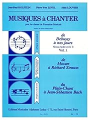 Musiques chanter volume d'occasion  Livré partout en France
