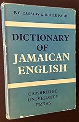 Dictionary jamaican english for sale  Delivered anywhere in UK