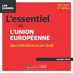 Essentiel union européenne d'occasion  Livré partout en Belgiqu