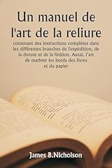 Manuel art reliure d'occasion  Livré partout en France