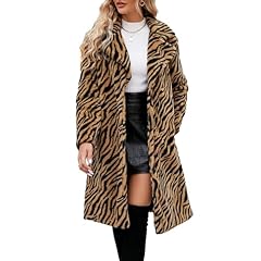 Women leopard faux for sale  Delivered anywhere in UK