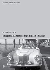 Sorpasso. sceneggiatura scola usato  Spedito ovunque in Italia 