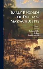 Early records dedham for sale  Delivered anywhere in USA 