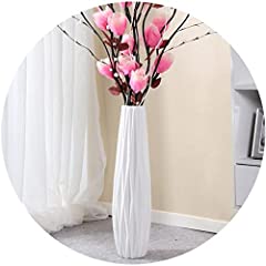 Vases White Floor Ceramic Simple Decorative Porch Decoration, used for sale  Delivered anywhere in USA 
