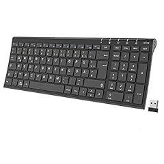 Iclever kabellose tastatur gebraucht kaufen  Wird an jeden Ort in Deutschland