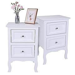 Bonnlo white wooden for sale  Delivered anywhere in UK