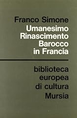 Umanesimo rinascimento barocco usato  Spedito ovunque in Italia 