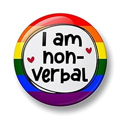 Non verbal pin for sale  Delivered anywhere in UK