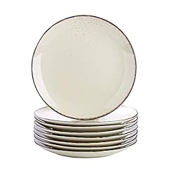 vancasso Navia Nature Dinner Plate Set of 8, Stoneware for sale  Delivered anywhere in UK