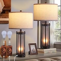 Farmhouse table lamps for sale  Delivered anywhere in USA 