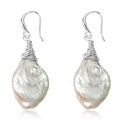 S925 freshwater baroque for sale  Delivered anywhere in USA 