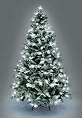 SHATCHI Pre-Lit Lapland Fir Artificial Green Christmas for sale  Delivered anywhere in UK