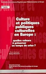 Culture politiques culturelles d'occasion  Livré partout en France