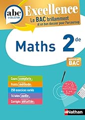 manuel maths seconde d'occasion  Livré partout en France