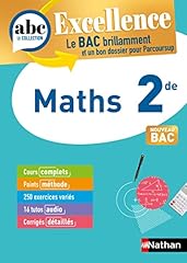 manuel maths seconde d'occasion  Livré partout en France