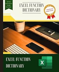 Excel function dictionary d'occasion  Livré partout en France
