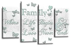 Family quote wall for sale  Delivered anywhere in Ireland