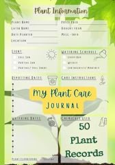 Plant care journal for sale  Delivered anywhere in USA 