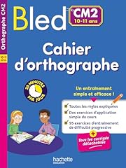 Bled cahier orthographe d'occasion  Livré partout en France