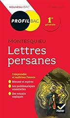 Montesquieu lettres persanes d'occasion  Livré partout en France