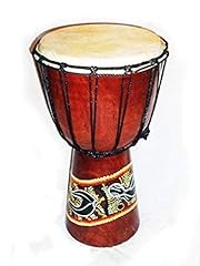 Hand carved djembe for sale  Delivered anywhere in Ireland