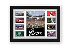 Sheeran signed poster for sale  Delivered anywhere in UK