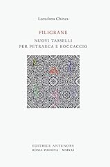 Filigrane. nuovi tasselli usato  Spedito ovunque in Italia 