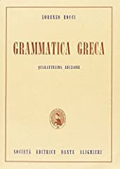 Grammatica greca. per usato  Spedito ovunque in Italia 