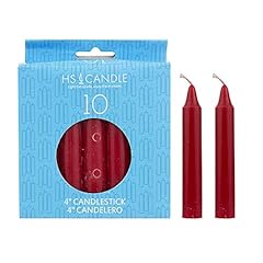 Candle pcs red for sale  Delivered anywhere in USA 