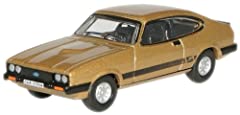 Oxford Diecast 76CAP002 Solar Gold Ford Capri MkIII for sale  Delivered anywhere in UK
